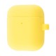 Чохол Silicone Case Slim with Carbine for AirPods 2 yellow