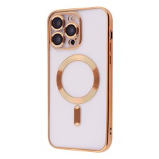 Чохол Metal Matte Case with Magnetic Ring iPhone 14 Pro Max gold