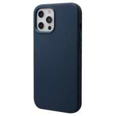 Чохол WAVE Premium Leather Edition Case with Magnetic Ring iPhone 12 Pro Max baltic blue