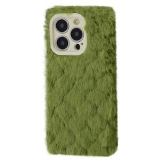 Чохол Fluffy Love Case iPhone 13 Pro Max green