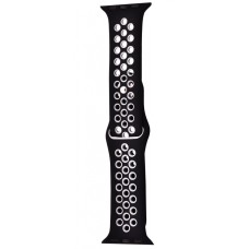 Ремінець Apple Watch Sport Nike+ 38/40/41 mm black/white