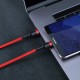 Кабель Baseus Cafule Flash Charging Type-C to Type-C PD 2.0 100W (2m) red/black
