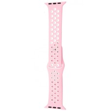 Ремінець Apple Watch Sport Nike+ 42/44/45/49 mm pink sand/white