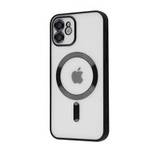 Чохол Metal Matte Case with Magnetic Ring iPhone 14 Pro black