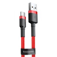 Кабель Baseus Cafule Type-C 2A (2m) red