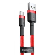 Кабель Baseus Cafule Type-C 2A (2m) red