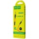 Кабель AUX Hoco UPA12 With Mic (1m) black