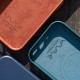 Чохол WAVE Premium Leather Edition Case with Magnetic Ring iPhone 14 Plus/15 Plus orange