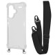 Чохол WAVE Clear Case with Strap Xiaomi Redmi Note 13 Pro+ black