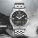 Цифровий Годинник NORTH EDGE Snow Leopard silver