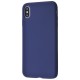 Чохол WAVE Full Silicone Cover iPhone Xs Max dark blue